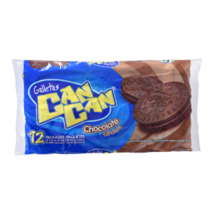 GALLETA CAN CAN RELLENA CHOCOLATE 450 G