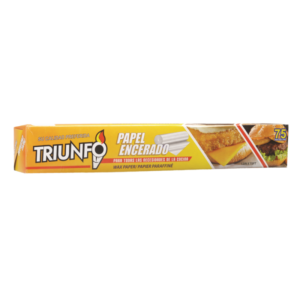 papel encerado triunfo 75 pies.