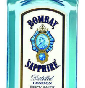 Ginebra bombay safiro 0.75 lt.