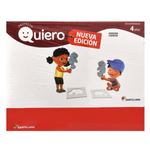 LIBRO CARPETA QUIERO 4 AÑOS CURSIVA NUEVA EDICION