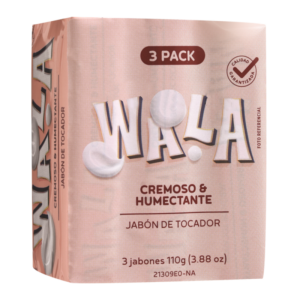 JABÓN WALA CREM Y HUMEC 110 GR 3PK