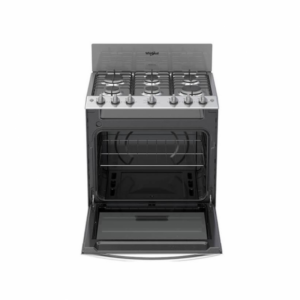 Estufa Whirlpool 30P Acero Inox. 6 Quemadores WFR3200D