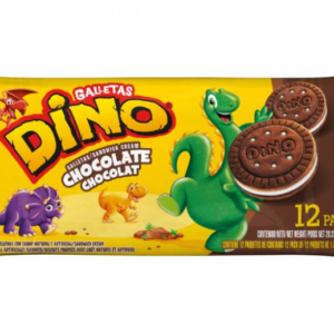 galletas dulces dino chocolate 12 uds.