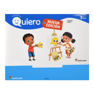 LIBRO CARPETA QUIERO 3 AÑOS SCRIPT NUEVA EDICION