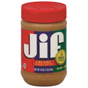Mantequilla de Mani Jif Creamy 16 Oz