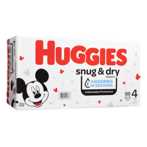 Pañal Huggies Snug&Dry E4 GIGA 76 UN