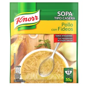 Sopa De Pollo Con Fideos Knorr 55 Gr