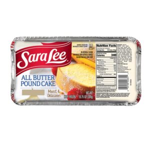 Bizcocho De Mantequilla Sara Lee 10.75 Onz