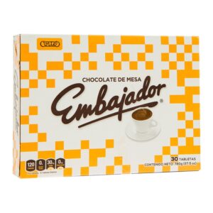 Chocolate Embajador 30 Und/Paq