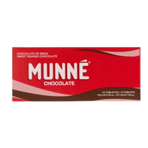 Chocolate En Barra Munne 10 Und/Paq