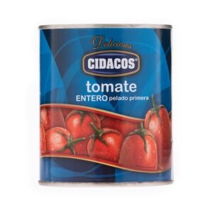 Tomate Entero Pelado Cidacos 400 Gr