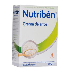 Papilla Crema De Arroz Nutriben 300 Gr