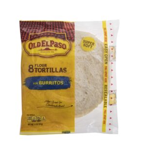 Tortilla De Trigo 8'' Old El Paso 8 Und/Paq