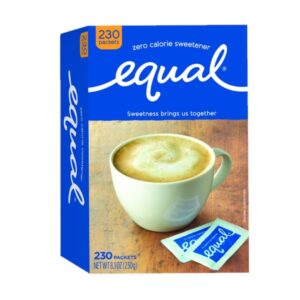 Edulcorante Aspartame En Sobre Equal 230 Gr