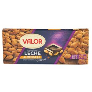 Chocolate Con Leche Y Almendras Valor 250 Gr