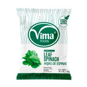 Hojas De Espinaca Congeladas Vima 2.2 Lb