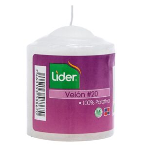 Velon Blanco No.20 Lider 1 Unidad