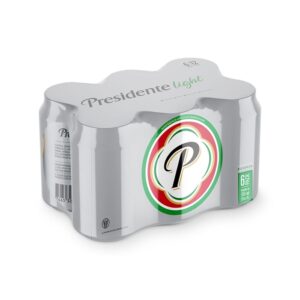 Cerveza Presidente Light Lata 12 onz