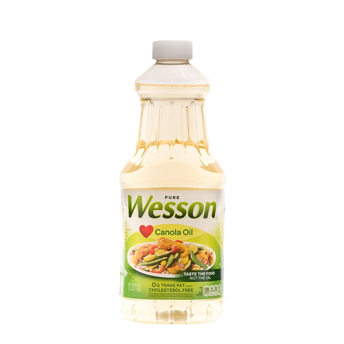 Aceite De Canola Wesson 48 Onz