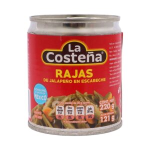 Chile Jalapeño Verde La Costeña 220 Gr