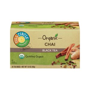 Te Negro Chai Organico Full Circle 20 Und/Paq