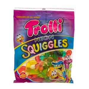 Gomitas Neon Squingles Trolli 100 Gr