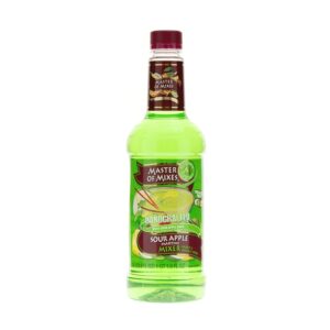 Mezcla Para Cocteles Sour Apple Martini Master Of Mixes 1 Lt