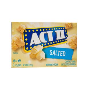 Palomitas De Maiz Natural Act Ii 3 Und/Paq