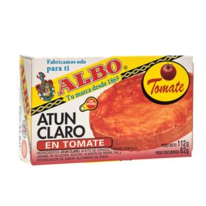 Atun Claro Con Tomate Albo 112 Gr
