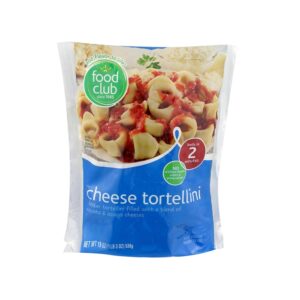 Pasta Tortellini De Queso Food Club 19 Onz