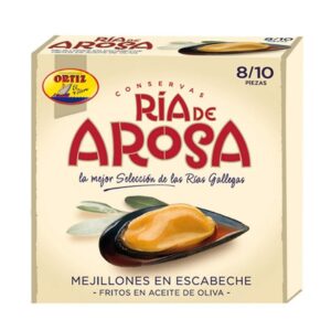 Mejillones En Escabeche Ortiz 115 Gr