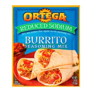 Sazon Para Burrito Bajo En Sodio Ortega 1 Onz