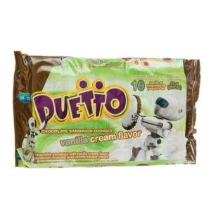 Galleta Sandwich Sabor A Chocolate Duetto 12 Und/Paq