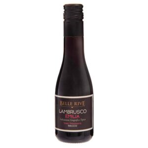 Vino Tinto Espumante Lambrusco Secco Belle Rive 20 Cl