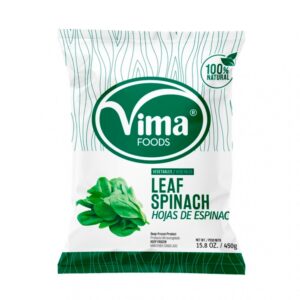 Hojas De Espinaca Congeladas Vima 450 Gr