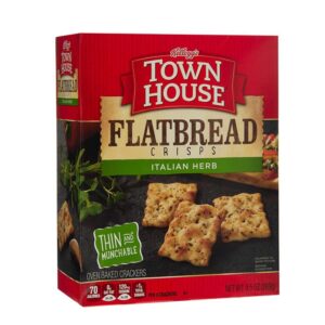Galletas Flatbread Sabor Hierbas Italianas Keebler 9.5 Onz