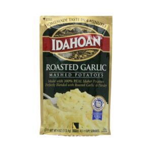 Puré De Papas Instantáneo Con Sabor A Ajo Rostizado Idahoan 4 Onz