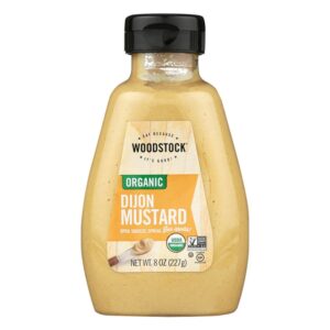 Mostaza Dijon Organica Woodstock 8 Onz