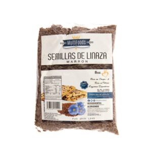 Semillas De Linaza Marron Multifoods 8 Onz