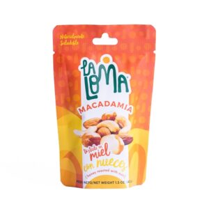 Semillas De Macadamia, Almendras Y Cajuil La Loma 42 Gr