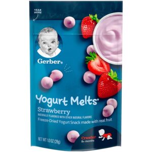 Yogurt Melts Sabor A Fresa Gerber 1 Onz
