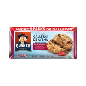 Galletas De Avena Con Frutos Rojos Quaker 190 Gr