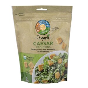 Croutones Organicos Para Ensalada Cesar Full Circle 5 Onz