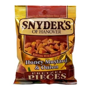 Pretzel De Miel Mostaza Y Cebolla Snyders 56 Gr