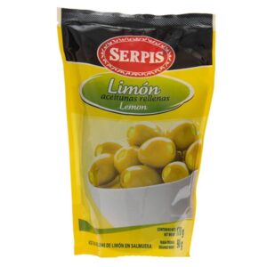 Aceitunas Rellenas De Limon Serpis 170 Gr
