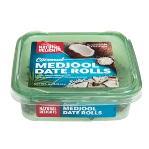 Datiles Con Coco Organico Bard Valley Natural Delights 12 Onz