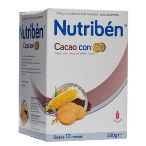 Cereal De Cacao Y Galleta Maria Nutriben 500 Gr