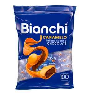 Caramelo Relleno Sabor A Chocolate Bianchi 400 Gr
