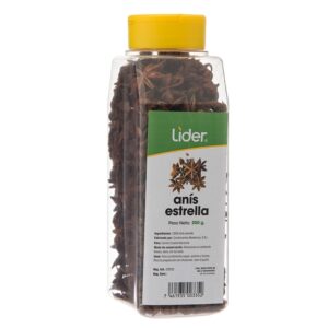 Anis Estrella Frasco Lider 200 Gr