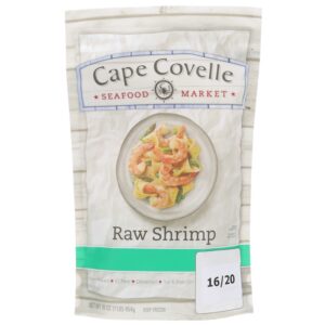 Camarón Crudo 16/20 Congelado Cape Covelle 1 Lb